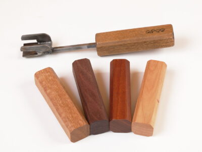Arcs木製ハンドル(木材指定)/シーズニング不要なアウトドア鉄板育鉄専用ハンドル